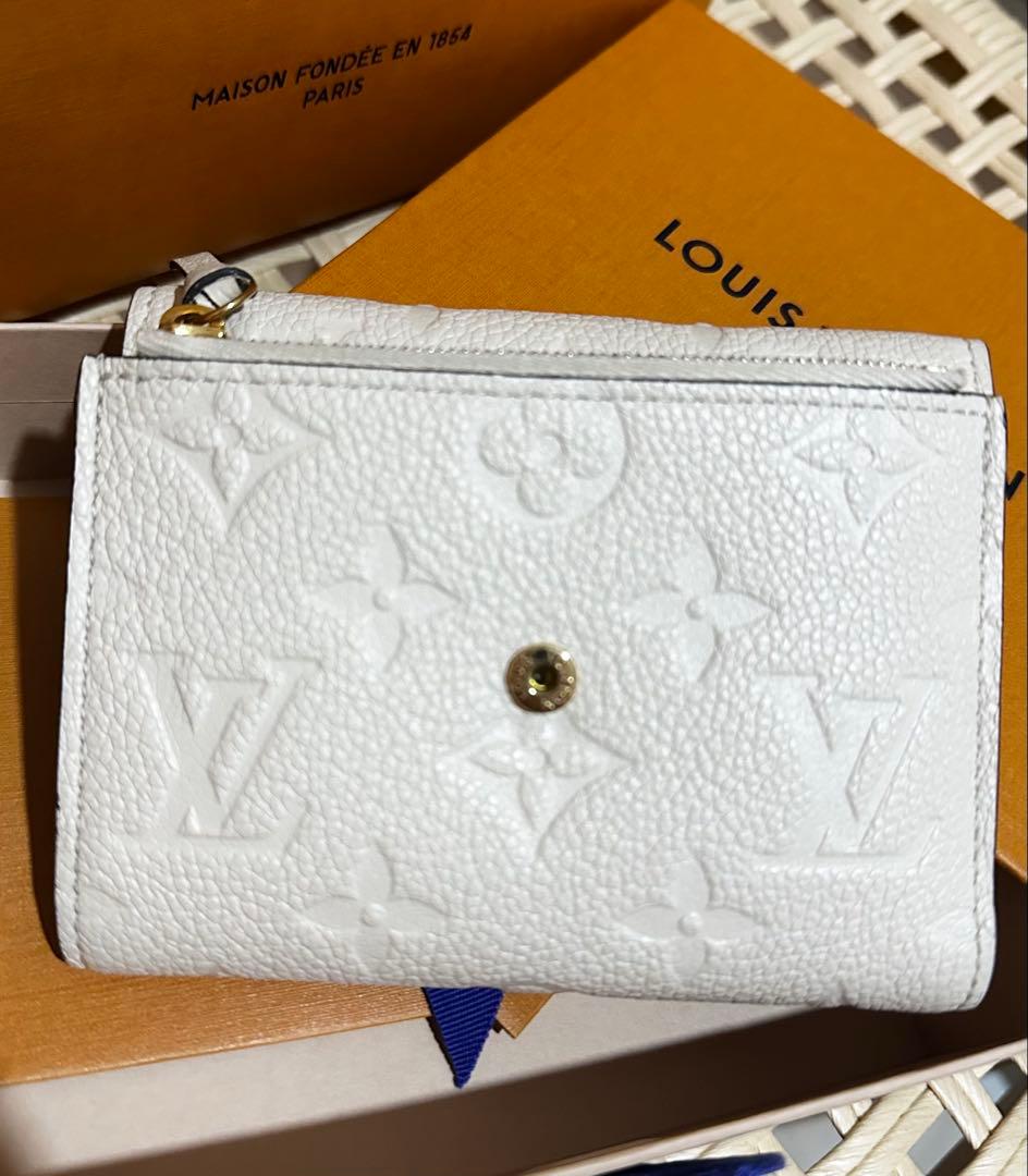 極美品 LOUIS VUITTON ポルトフォイユ ヴィクトリーヌ ホワイト
