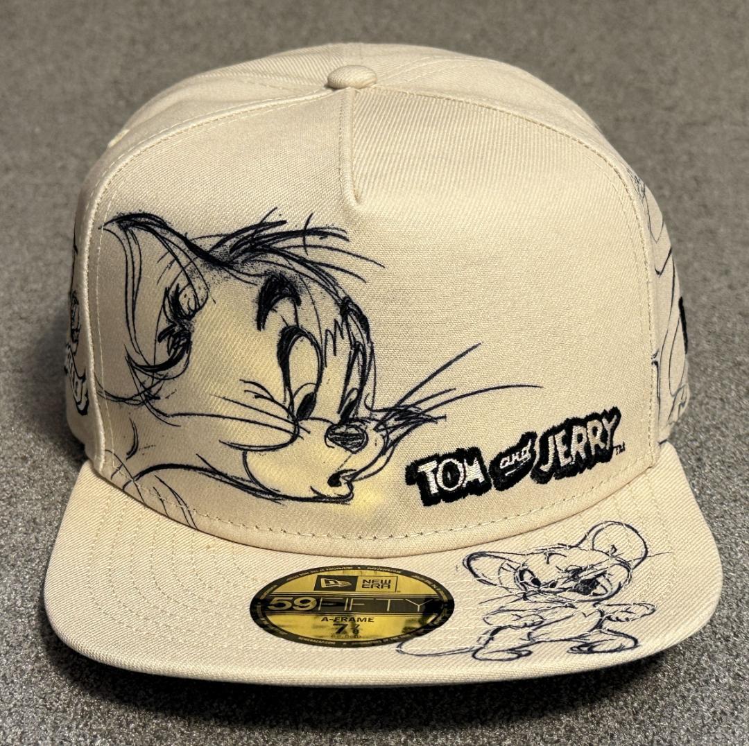 新品 ニューエラ トムとジェリー59FIFTY A-Frame85周年7 7/8