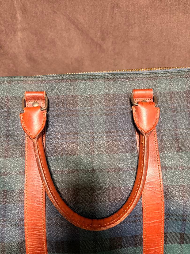 美品✨ ポロラルフローレン 2way ボストンバッグ 大容量 チェック柄