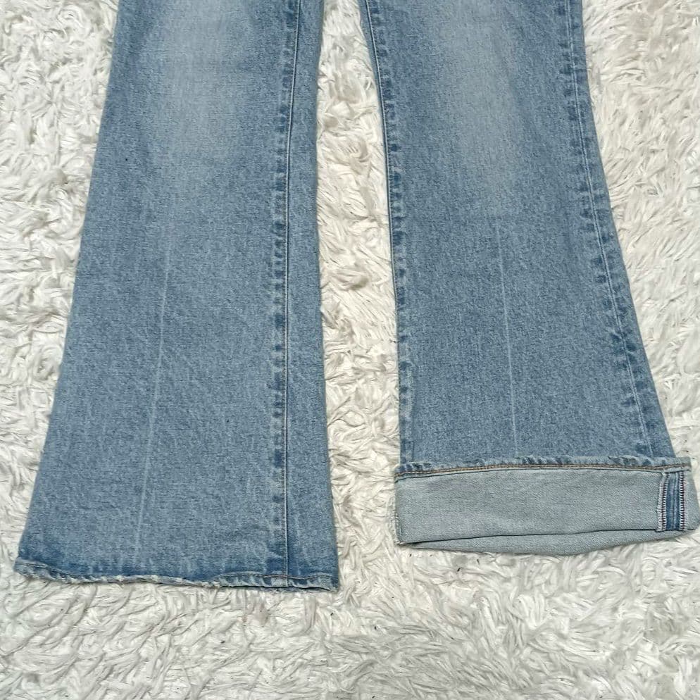 MOUSSY　MVS L/BLU FLARE　近年モデル　フレアデニムパンツ