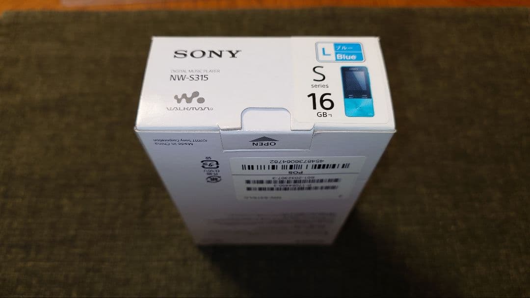 SONY ミュージックプレーヤー NW-S315 ブルー 16GB