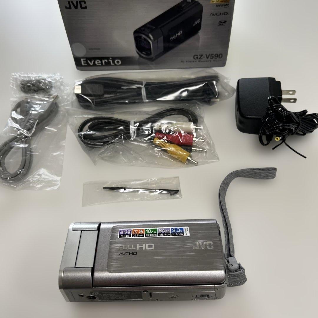 JVC Everio GZ-V590 64GB シルバー