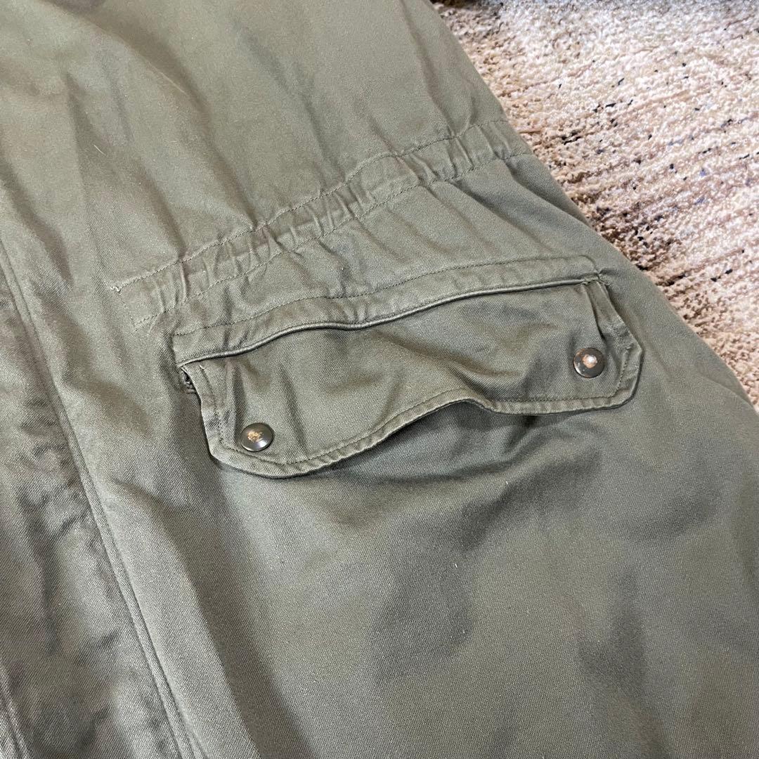 60s 70s M-64 フランス軍 ミリタリーコート ライナー付き