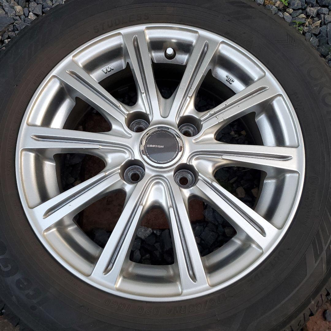 ICE GUARD 14インチ スタッドレスタイヤ ホイールセット