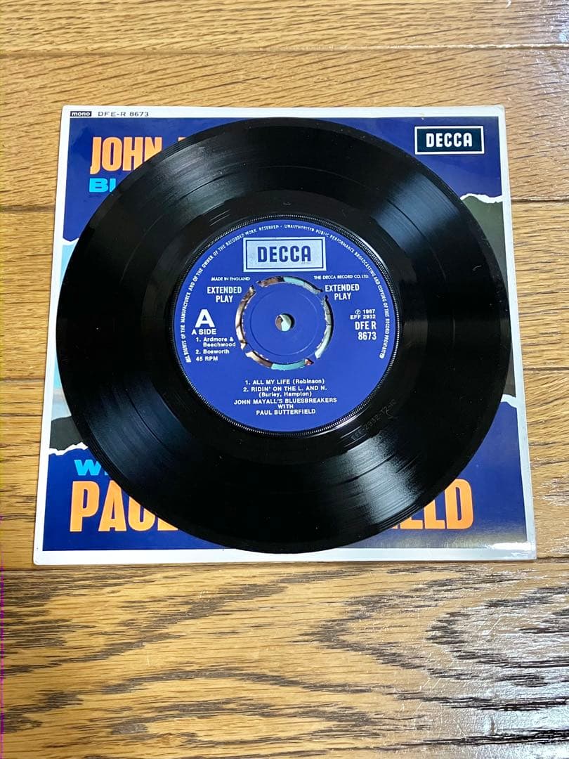 JONH MAYALL'S BLUESBREAKERS 7インチ レコード 中古