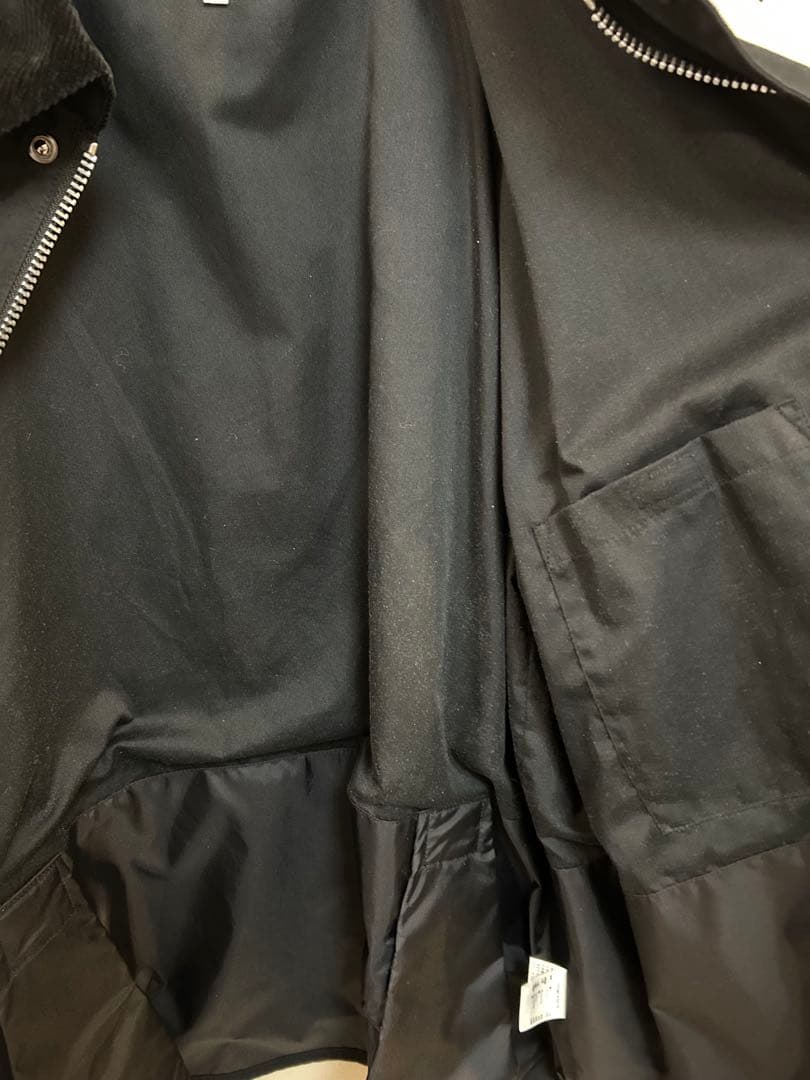 ARKnets×Barbour別注 BIG BEDALE サイズ44 ブラック