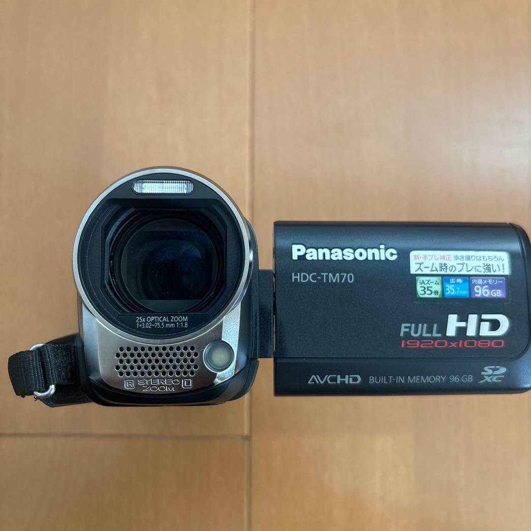 Panasonic HDC-TM70 ビデオカメラ 本体
