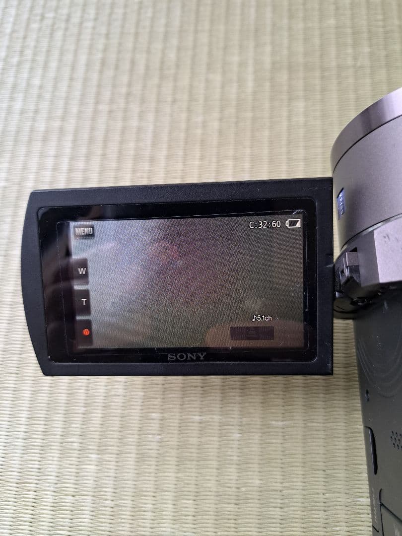 【ジャンク品】SONY Handycam 4K ビデオカメラ　FDR-AX40