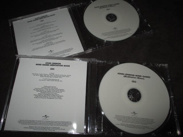 john lennon mind games (VERY RARE SET!!）