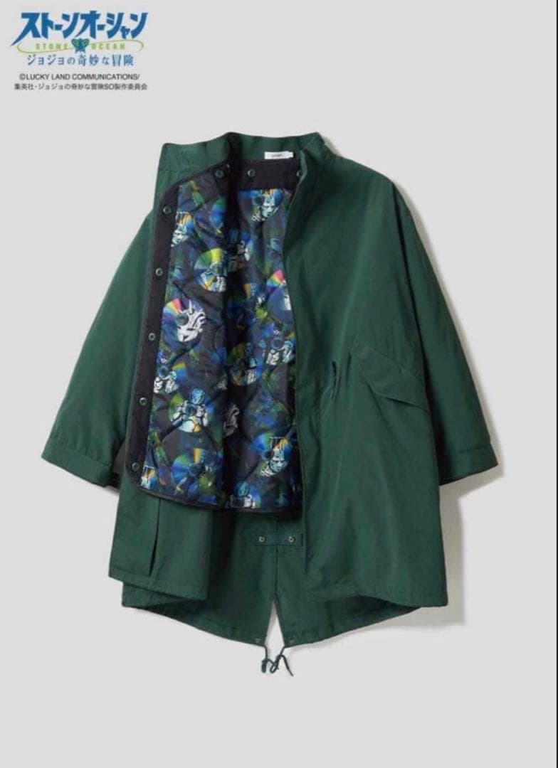 グラニフ ジョジョの奇妙な冒険 G.D.st JAILモッズコート Sサイズ