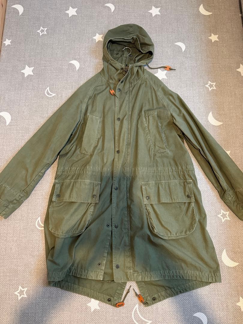 【エンジニアドガーメンツ×バブアー】 Washed Highland Parka