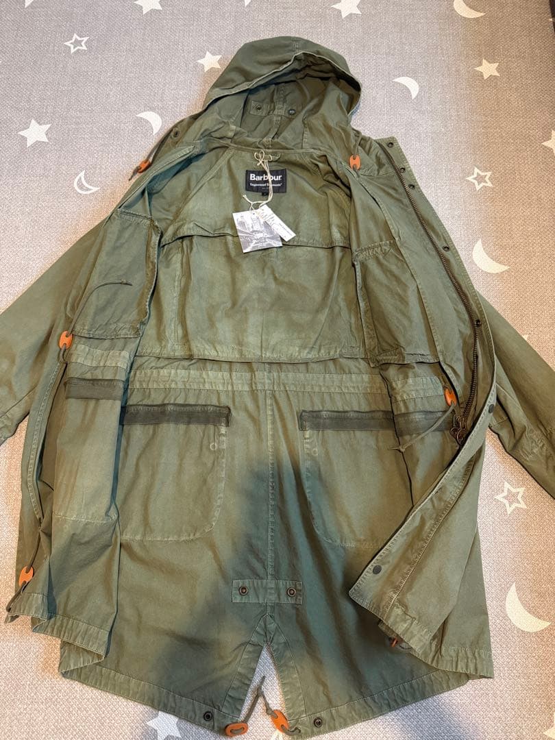 【エンジニアドガーメンツ×バブアー】 Washed Highland Parka