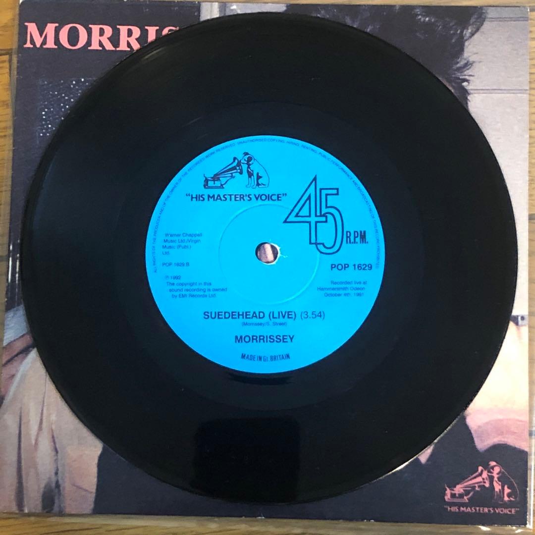 【UK盤 ７inch】MORRISSEY / We hate it when