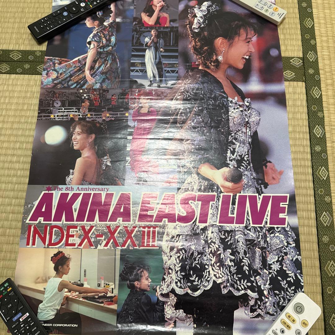 中森明菜　ポスター3枚セット　ザベストテン　ヒットスタジオ　グッズ