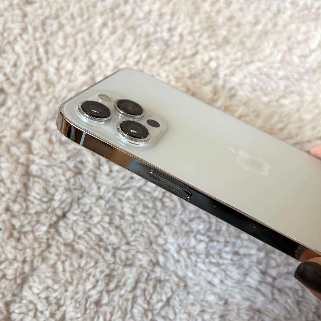 【美品】iPhone12ProMax 256GB シルバー SIMフリー 85%