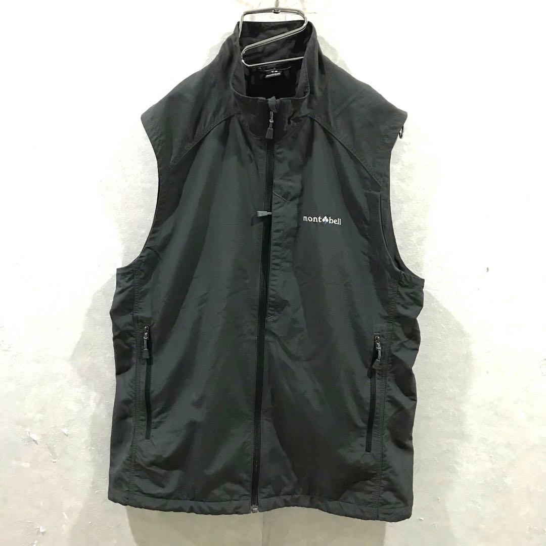 mont-bell O.D.ベスト ナイロンベスト 極美品 グレー M