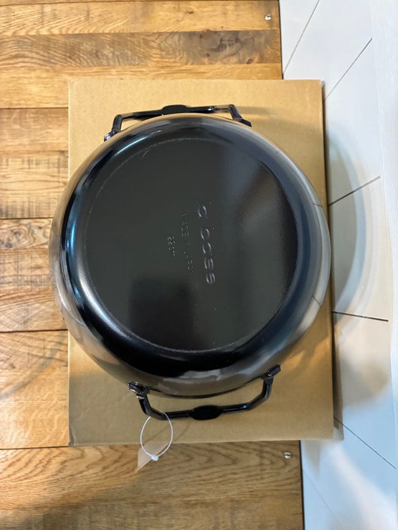 ぽ 新品 ラパーゼ 鉄揚げ鍋 22cm セット LB-098