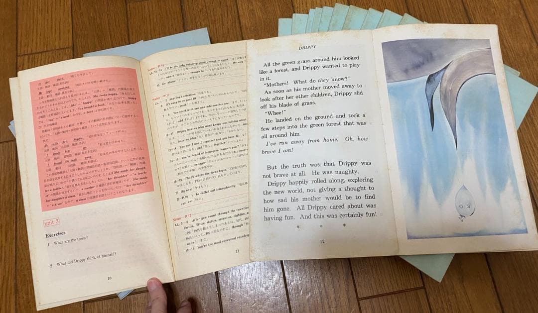 S*N様 イングリッシュアドベンチャー3つのカセットテープと2つのテキスト