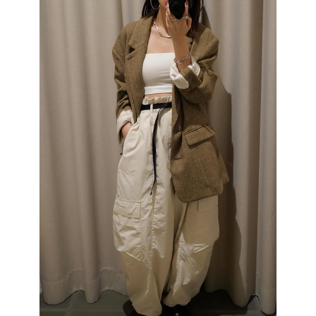 未使用 ETRE TOKYO 25AW チェックツィードテーラージャケット S