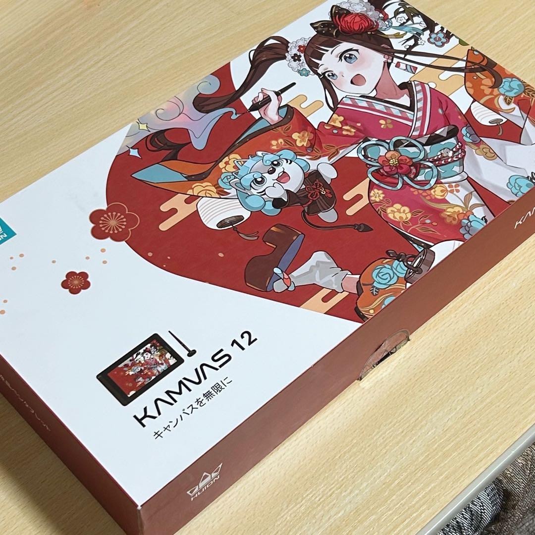 HUION 液晶ペンタブ Kamvas 12 豪華版【付属品完備】