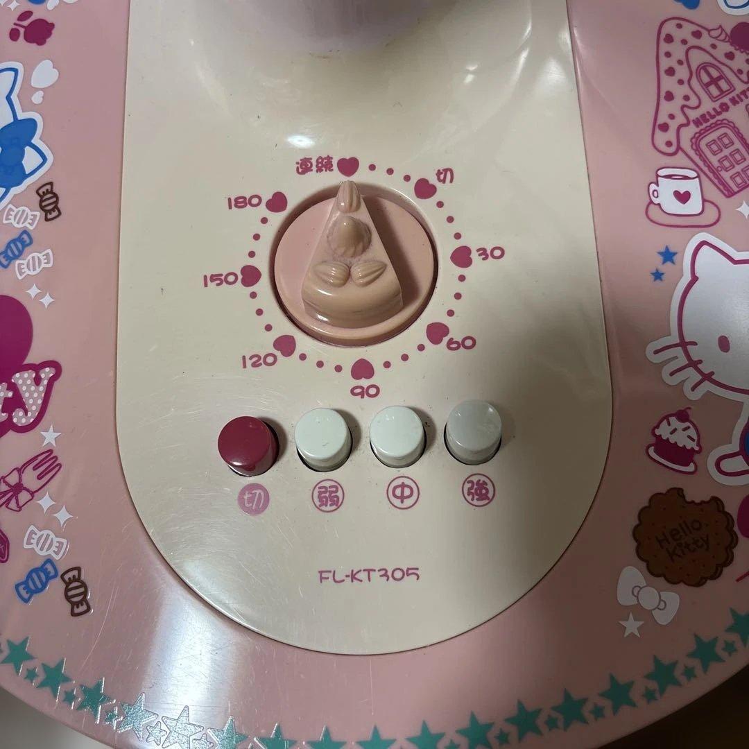 ハローキティ　サンリオ　30cm リビング扇　扇風機　レトロ　FL-KT305