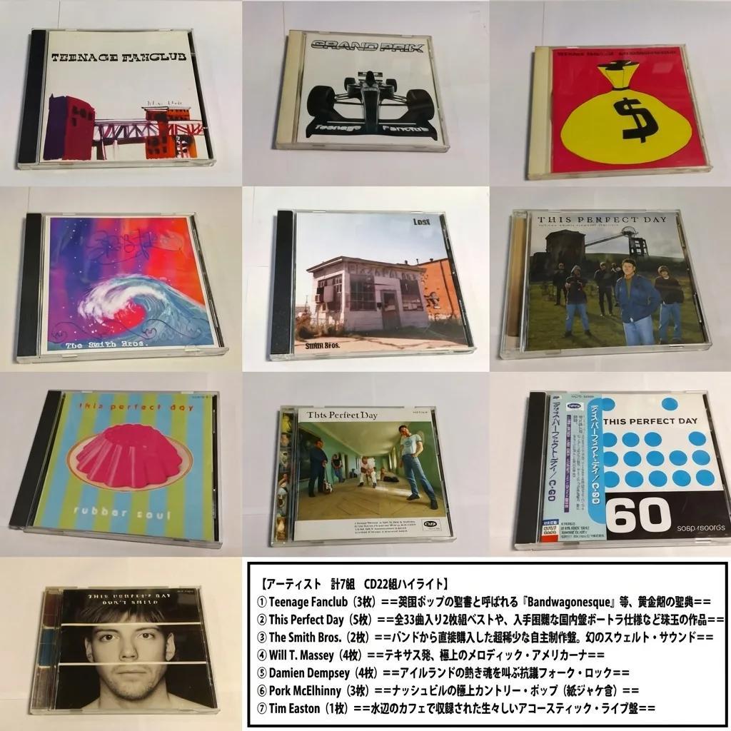● 英米北欧 ギターポップ＆ルーツロック 稀少CD22枚 直接購入盤・紙ジャケ●