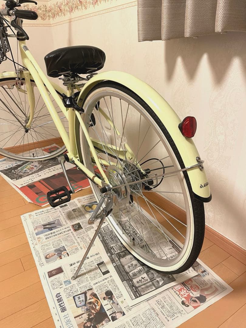 神奈川引取自転車26インチ 女の子6段変速asahi イノベーションファクトリー
