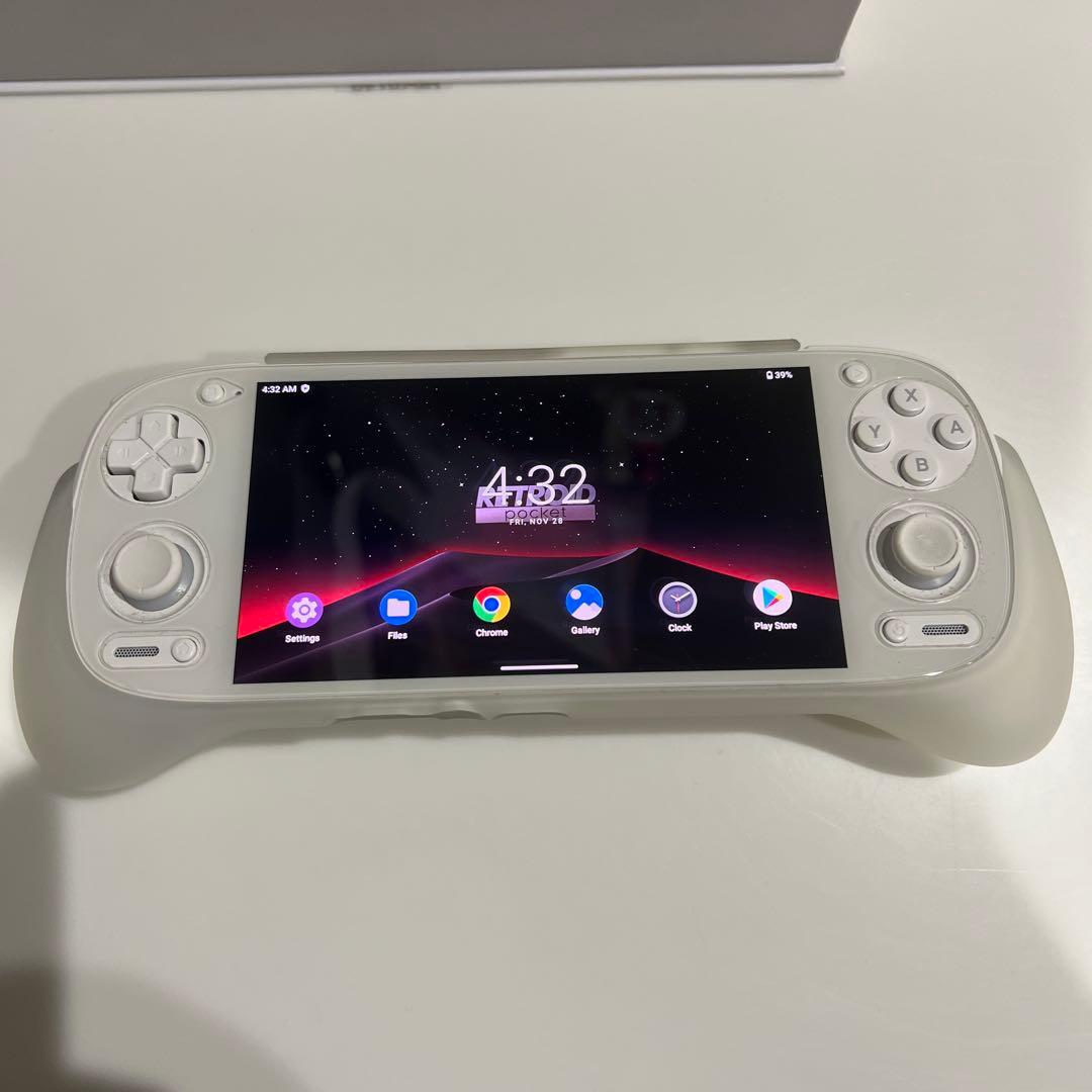 RETROID POCKET5 ホワイト　グリップ付き