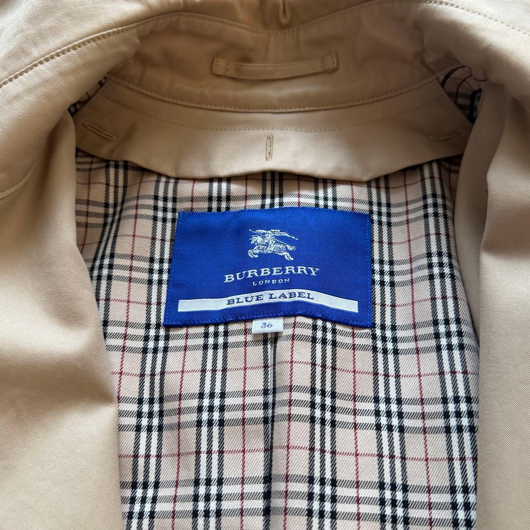 BURBERRY BLUE LABEL トレンチ　ノバチェック 三陽商会
