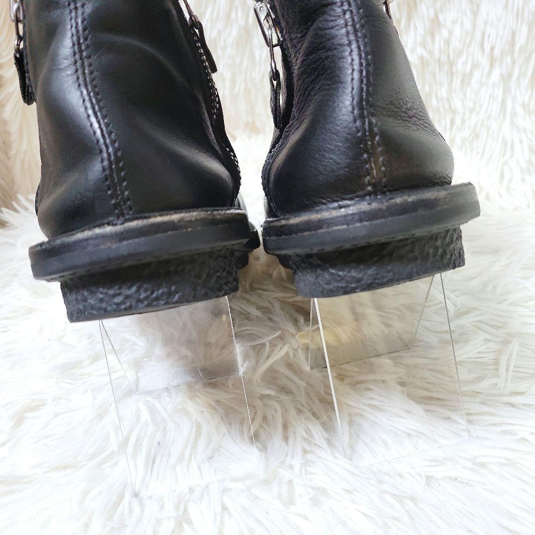 希少モデル✨trippen Diesel Wサイドジップ　ショートブーツ
