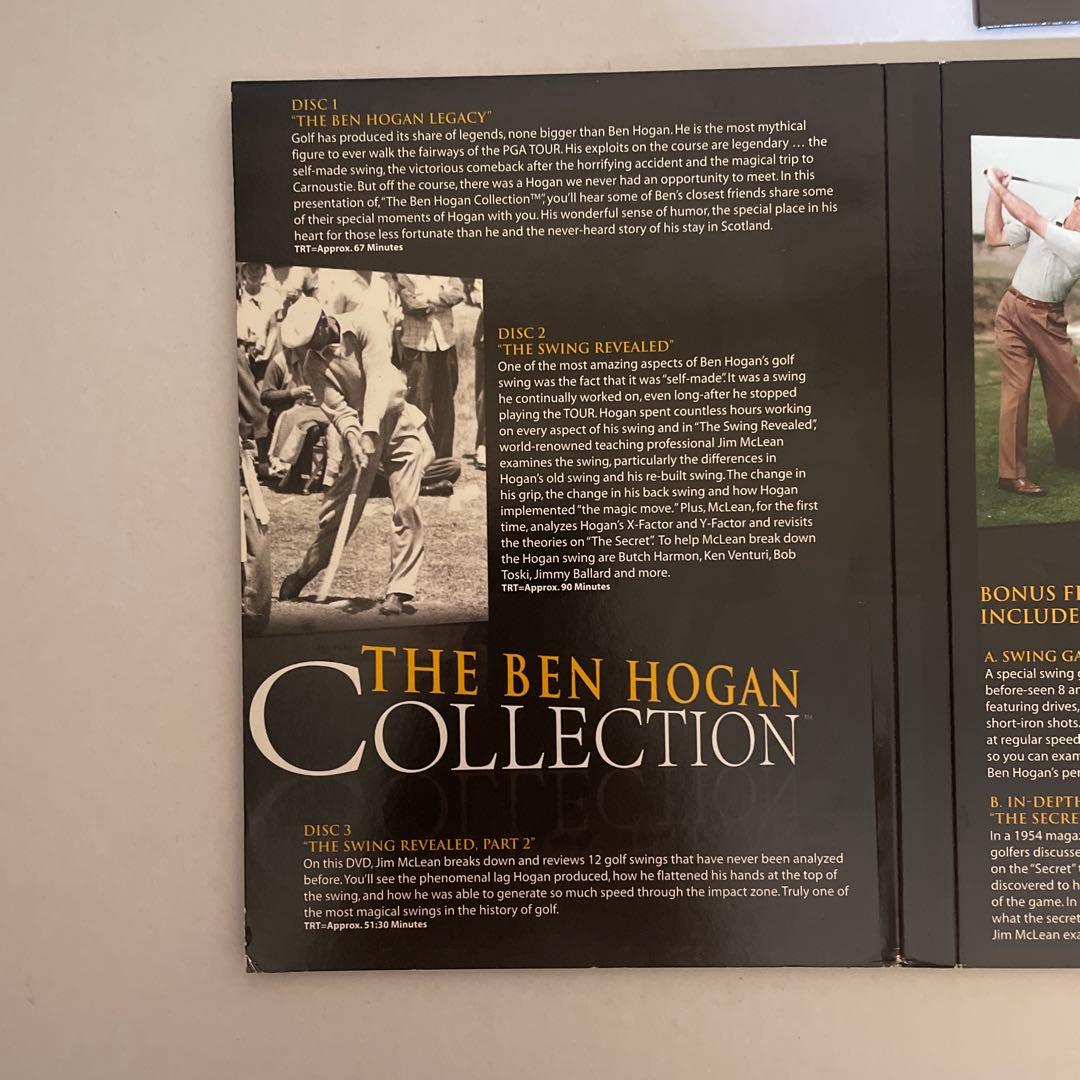 ゴルフ希少THE BEN HOGAN COLLECTION オフィシャルDVD