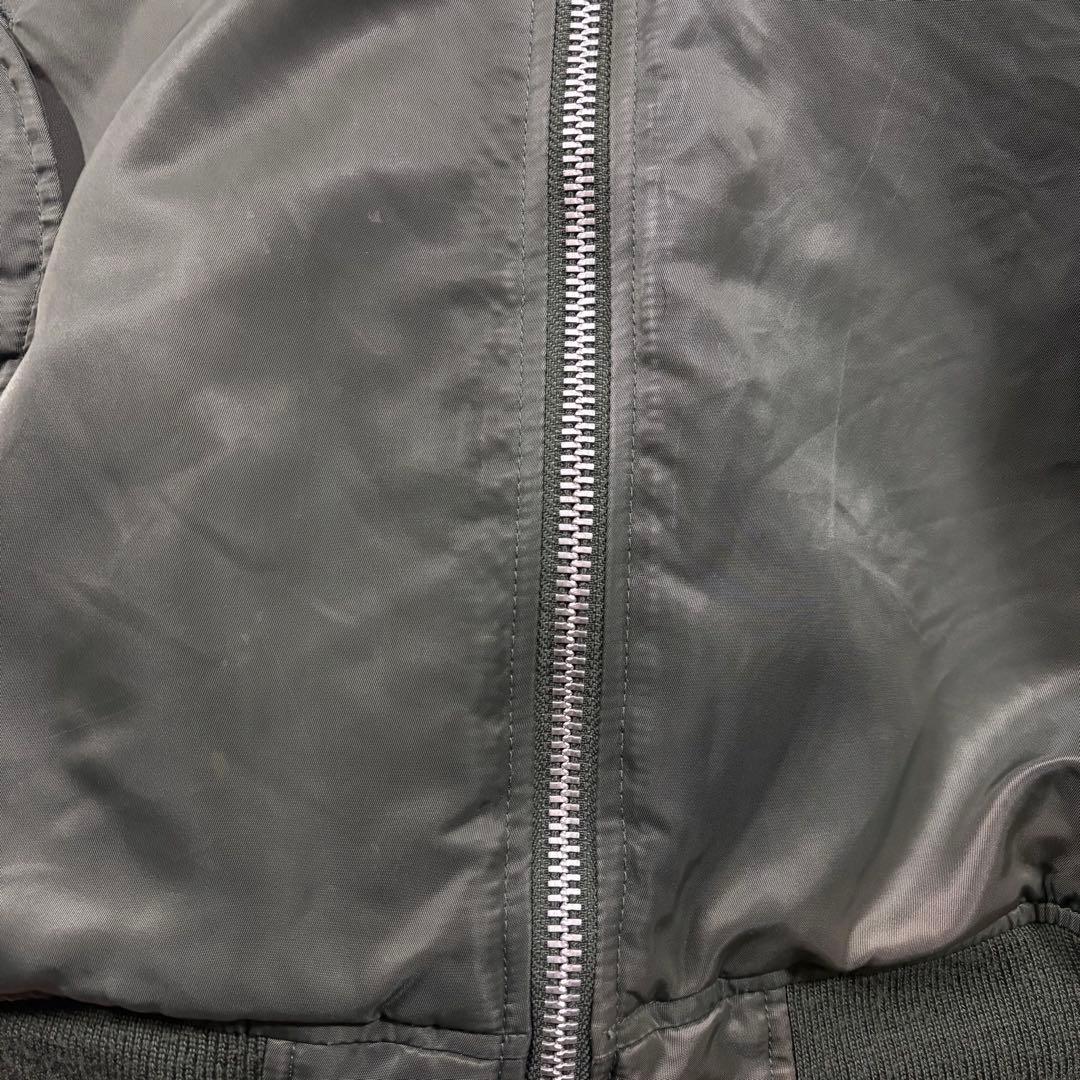 OLD UNIQLO MA-1 フライトジャケット オリーブグリーン