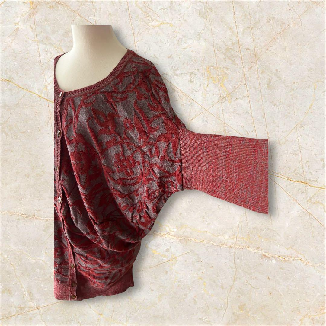 【個性派】viviennewestwood RED LABE変形カーディガン