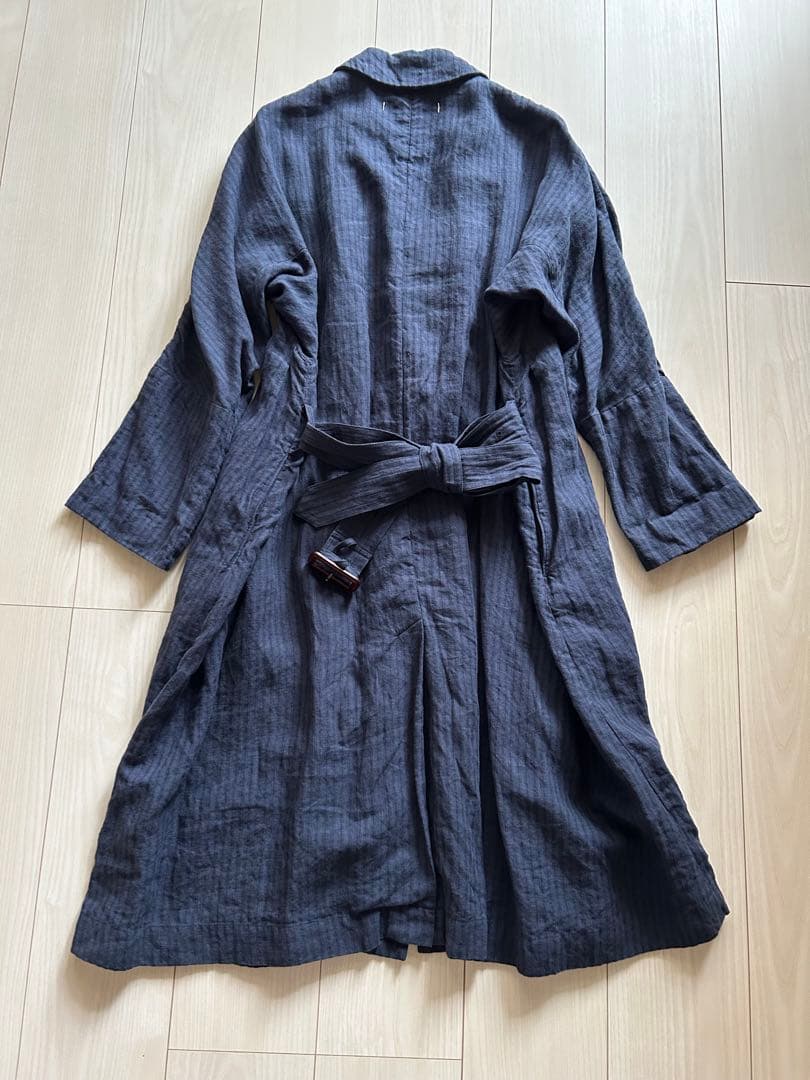 【美品】スズキタカユキsuzuki takayukiスプリングコ－トリネンコ－ト