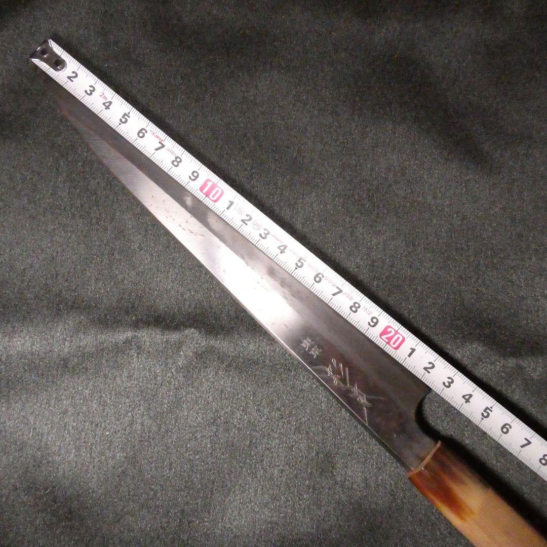 【美品】東京 杉本 柳刃包丁 全長約38.5cm