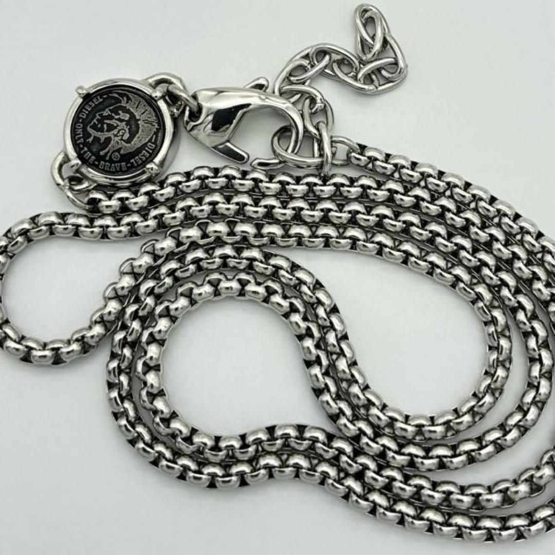 DIESEL ダブルリング ネックレス