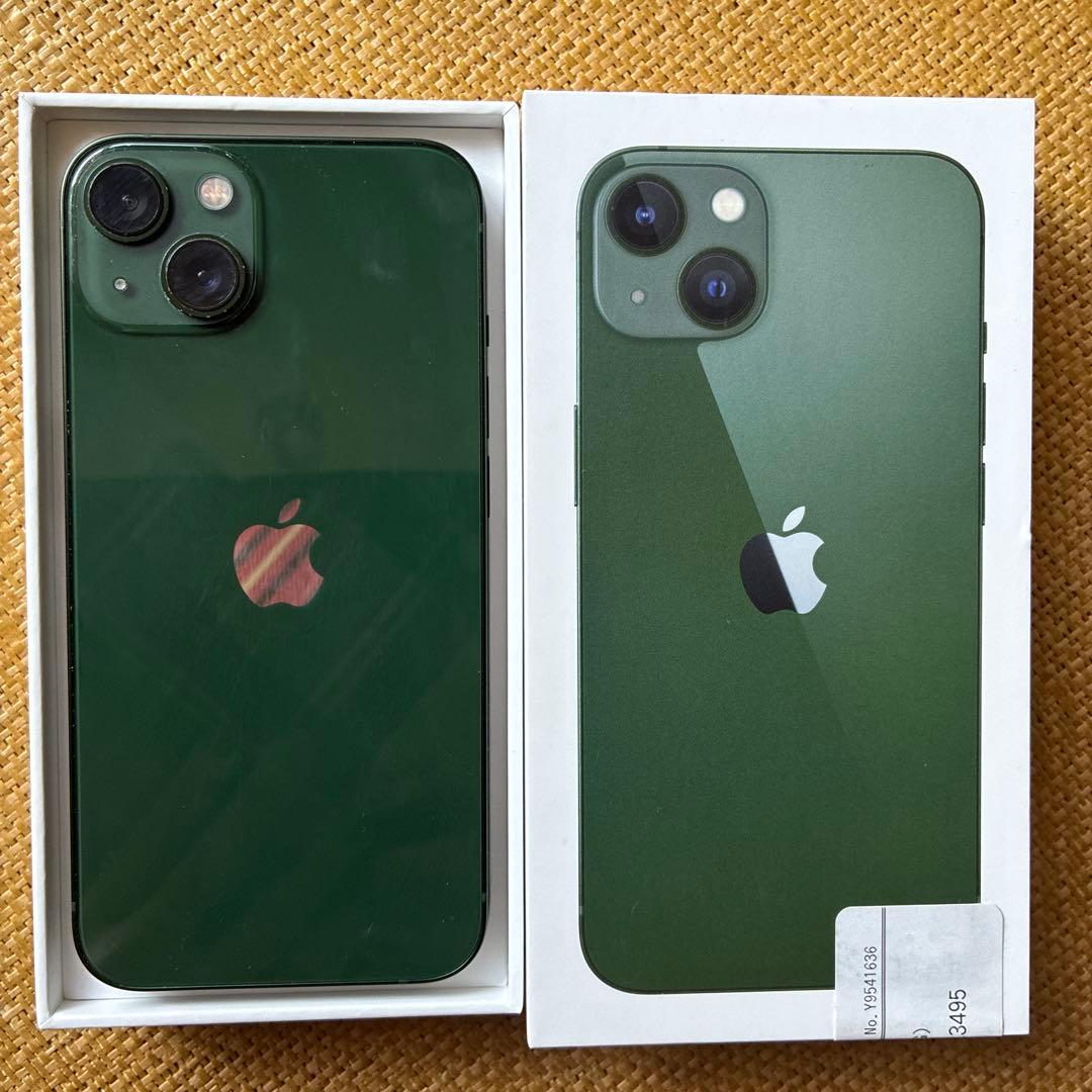 iPhone13 128G グリーン