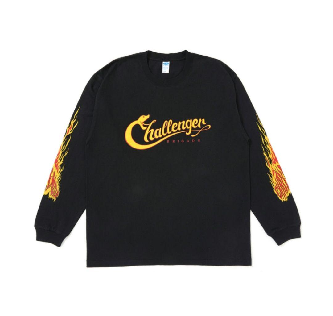 CHALLENGER 　チャレンジャー　L/S SNAKING LOGO TEE