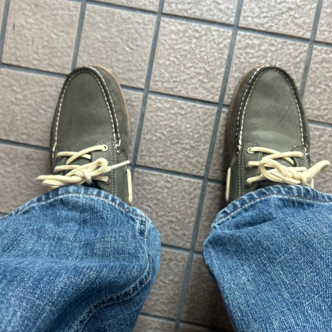 timberland モカシン 靴