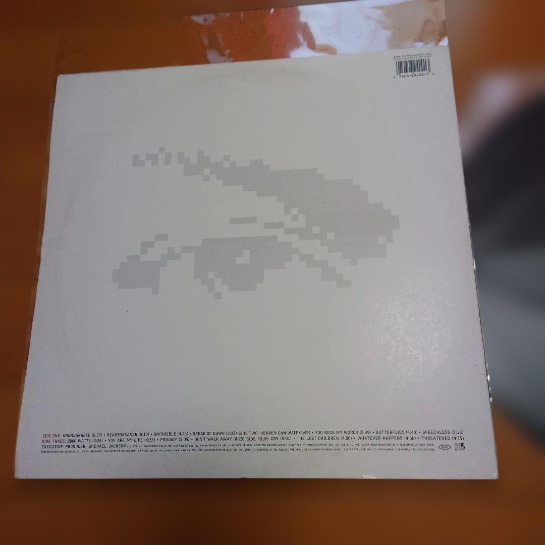 【人気盤】invincible / Michael Jackson USオリジ！