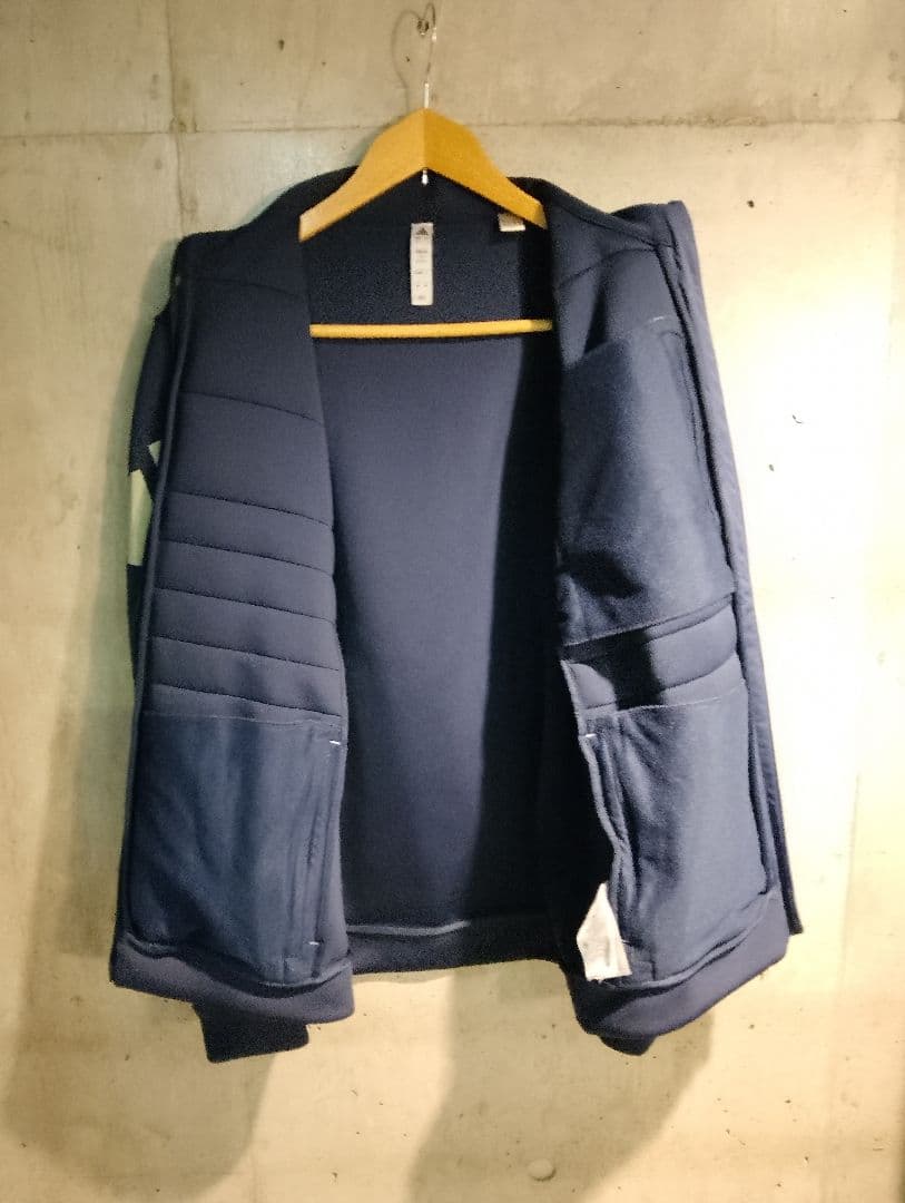 限定1点　正規品　adidas ネイビー ゴルフジャケット　美品　送料無料L