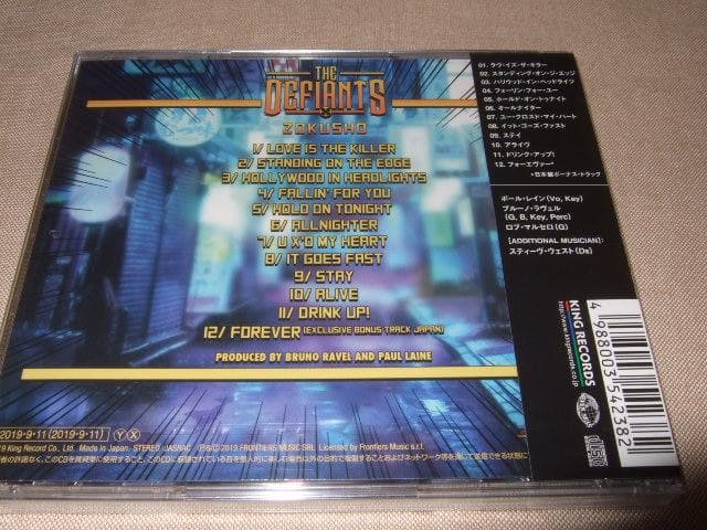 THE DEFIANTS,新品,AOR,ハードポップ,メロハー,ポール・レイン