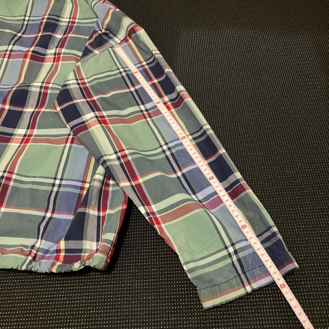 old eddie bauer /アノラックパーカー チェック プルオーバー