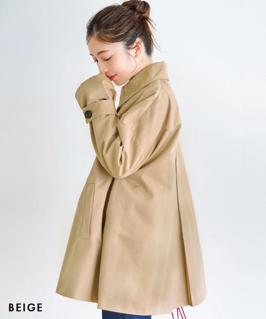 basement 2way Aライン トレンチコート 未使用 ベースメント