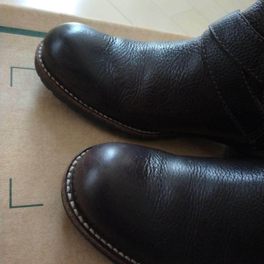 L.L.Bean サイドジップ ロングブーツ Chocolate 23cm
