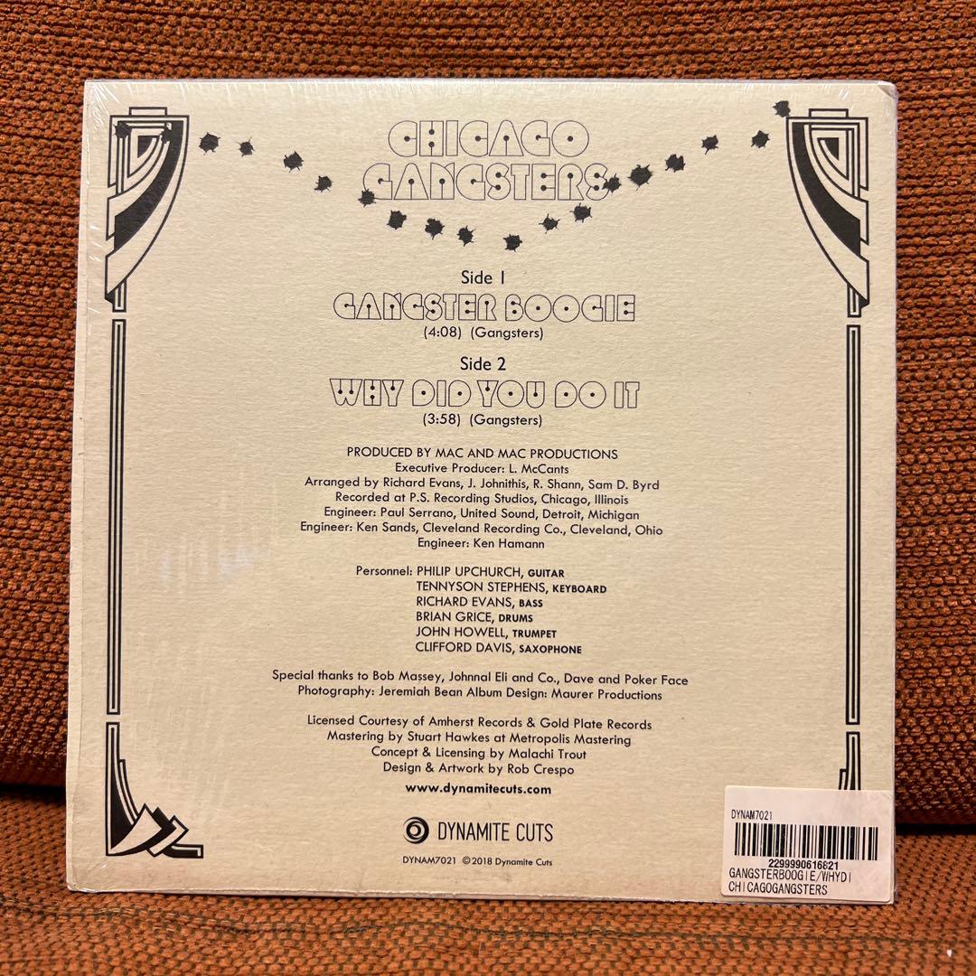 Chicago Gangsters / Gangster Boogie 7インチ