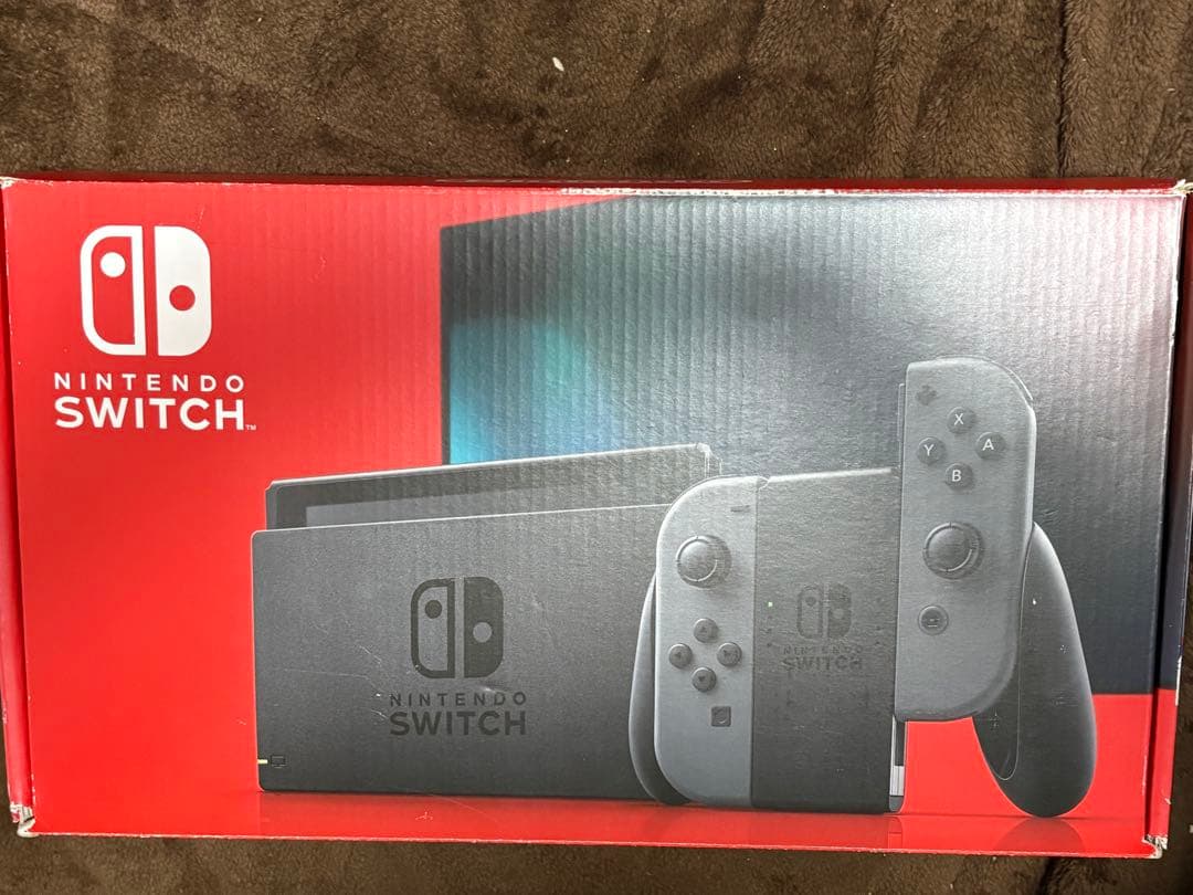 h*s様 Nintendo Switch 本体 グレー 付属品完備