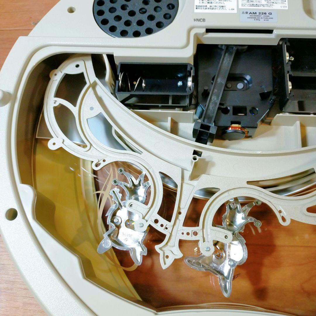 SEIKO セイコー AM226G 廃盤 希少　掛け時計 からくり時計 電波時計