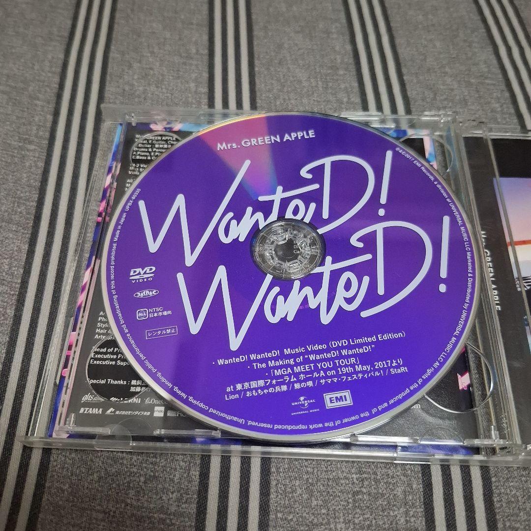 Mrs. GREEN APPLE WanteD! WanteD! 初回限定盤CD