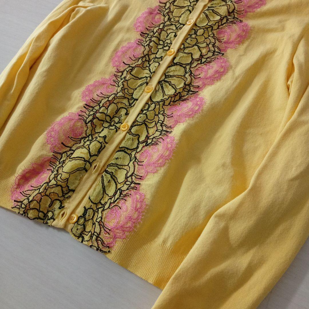 BOUTIQUE MOSCHINO　モスキーノ　 刺繍　長袖カーディガン